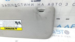 Right visor for Kia Sorento 21-24 HEV, PHEV, gray, with panoramic windows, without hook, dry-cleanable