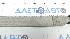 Seat belt, 3rd row, rear left, Kia Sorento 21-26 HEV, PHEV, gray, dry-cleanable