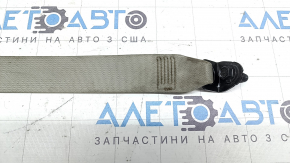 Seat belt, 3rd row, rear right, Kia Sorento 21-26 HEV, PHEV, gray, dry-cleanable