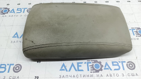 Armrest Kia Sorento 21-26 HEV, PHEV, gray leather, without bracket, dry-cleanable, tear