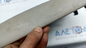 Armrest Kia Sorento 21-26 HEV, PHEV, gray leather, without bracket, dry-cleanable, tear