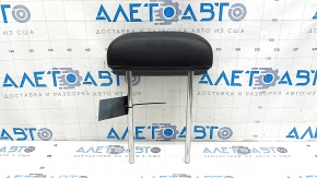 2nd row central headrest VW Atlas 18-20 leather black with white stitching