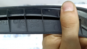 The right Kia Sorento 21-26 trunk lid position sensor has broken mounts.