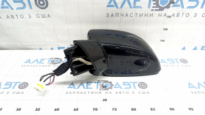 Left side mirror assembly for Kia Sorento 2018-2019, 7+2 pins, turn signal, heated, BSM, camera, blue and black