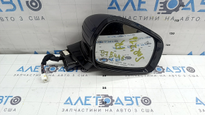 Right side mirror assembly for Kia Sorento 2021-2026, 7+2 pins, turn signal, heated, BSM, camera, blue and black
