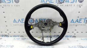Kia Sorento 21-26 black leather steering wheel, heated, with camera and radar, without paddles, paddles and buttons, scratches