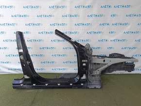 Mercedes C-class W205 15-21 front right quarter panel sawed off, with central pillar, black