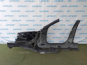 Mercedes C-class W205 15-21 front right quarter panel sawed off, with central pillar, black