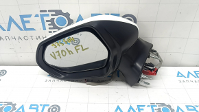 Left side mirror assembly for Toyota Camry v70 18-24, 3-pin, white