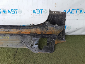 The rear panel of the Hyundai Tucson 22-26 2.5 is sawn off, black, and burnt.