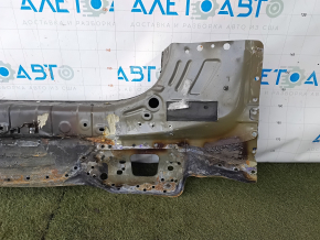 The rear panel of the Hyundai Tucson 22-26 2.5 is sawn off, black, and burnt.