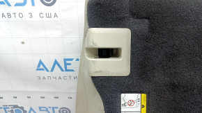 Left rear seat back for Lincoln MKZ 17-20, beige leather, with belt and armrest, dry-cleanable