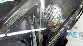 Left front headlight for Toyota Camry v70 18-20 halogen + LED, polishable