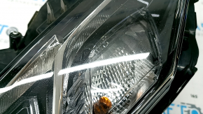 Left front headlight for Toyota Camry v70 18-20 halogen + LED, polishable