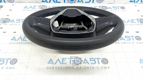 Naked steering wheel for Toyota Camry v70 18-24 black rubber, with buttons and overlay