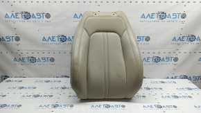 Lincoln MKZ 17-20 passenger seat back upholstery, beige leather, heated, dry cleanable