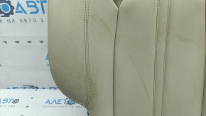 Right rear seat backrest for Lincoln MKZ 17-20, beige leather, dry-cleanable