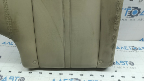 Right rear seat backrest for Lincoln MKZ 17-20, beige leather, dry-cleanable