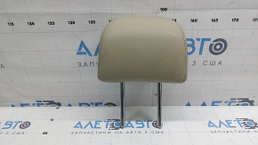 Lincoln MKZ 2017-20 2nd row left headrest, beige leather