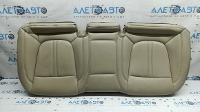 Rear row of seats, lower part, Lincoln MKZ 17-20, beige leather, dry-cleanable