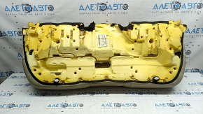 Rear row of seats, lower part, Lincoln MKZ 17-20, beige leather, dry-cleanable