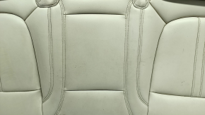 Rear row of seats, lower part, Lincoln MKZ 17-20, beige leather, dry-cleanable
