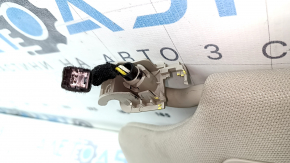 Left visor for a Lincoln MKZ 17-20, beige, without a hook, illuminated, with controls, needs cleaning, broken mount