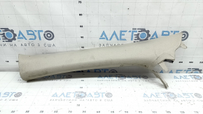 Upper left front pillar trim for Lincoln MKZ 17-20, beige, dry-cleanable