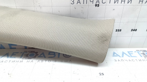 Upper right front pillar trim for Lincoln MKZ 17-20, beige, dry-cleanable