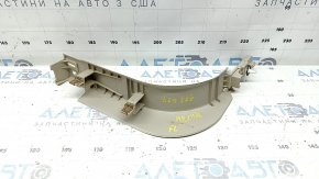 Lower left front pillar trim for Lincoln MKZ 17-20, beige, scratches, needs cleaning