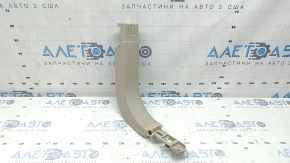 Lincoln MKZ 17-20 front pillar trim, lower right, beige, scratches, needs cleaning