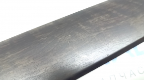 Subaru Outback 15-19 front right door panel trim molding, wood grain, scratched
