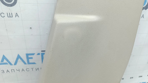 Lincoln MKZ 17-20 lower right center pillar trim, beige, plastic has turned white, worn, needs cleaning