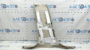 Lincoln MKZ 17-20 lower right center pillar trim, beige, plastic has turned white, worn, needs cleaning