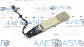 Lincoln MKZ 17-20 passenger seat belt latch, beige, with sensor