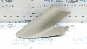 Upper left rear pillar trim for Lincoln MKZ 17-20, beige, in front of the window, for cleaning