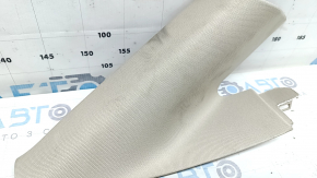 Upper left rear pillar trim for Lincoln MKZ 17-20, beige, in front of the window, for cleaning