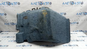 Floor covering, front right, Lincoln MKZ 17-20 hybrid, brown, dry cleanable