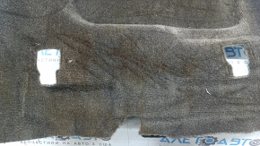 Floor covering, front right, Lincoln MKZ 17-20 hybrid, brown, dry cleanable