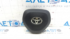 Black steering wheel airbag for the Toyota Rav4 19-25 driver's side