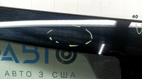 Lexus UX200 UX250h 19-24 windshield without projection, under camera and humidity sensor, scratches, air along the edge