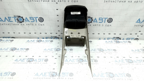 Lincoln MKZ 17-20 rear center console trim, beige, with deflector