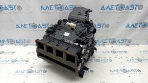 The bare heater housing of a Toyota Camry v70 18-22 hybrid air conditioner without rear row air conditioning, without radiators and actuators.
