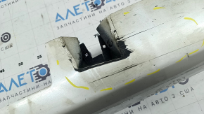 Left threshold Lincoln MKZ 13-20 white, cracked mount, deformed mount, scuffed