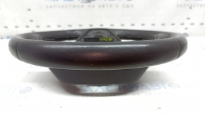 Lincoln MKZ 13-20 steering wheel, brown leather, worn, dents, scratches