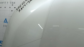 Naked hood Toyota Rav4 19-25 aluminum, white 2QJ, in protective film, bumpers