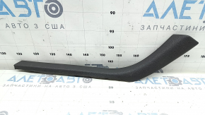 Lincoln MKZ 17-20 small right side center console trim, brown leather