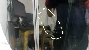 Panorama assembly Kia Sorento 21-24 gray curtain, needs cleaning, scratch