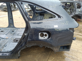 Quarter wing rear left Kia Sorento 21-26 HEV, PHEV, on the body, blue