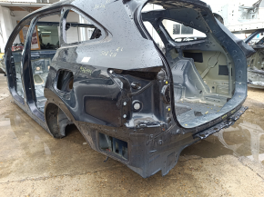 Quarter wing rear left Kia Sorento 21-26 HEV, PHEV, on the body, blue